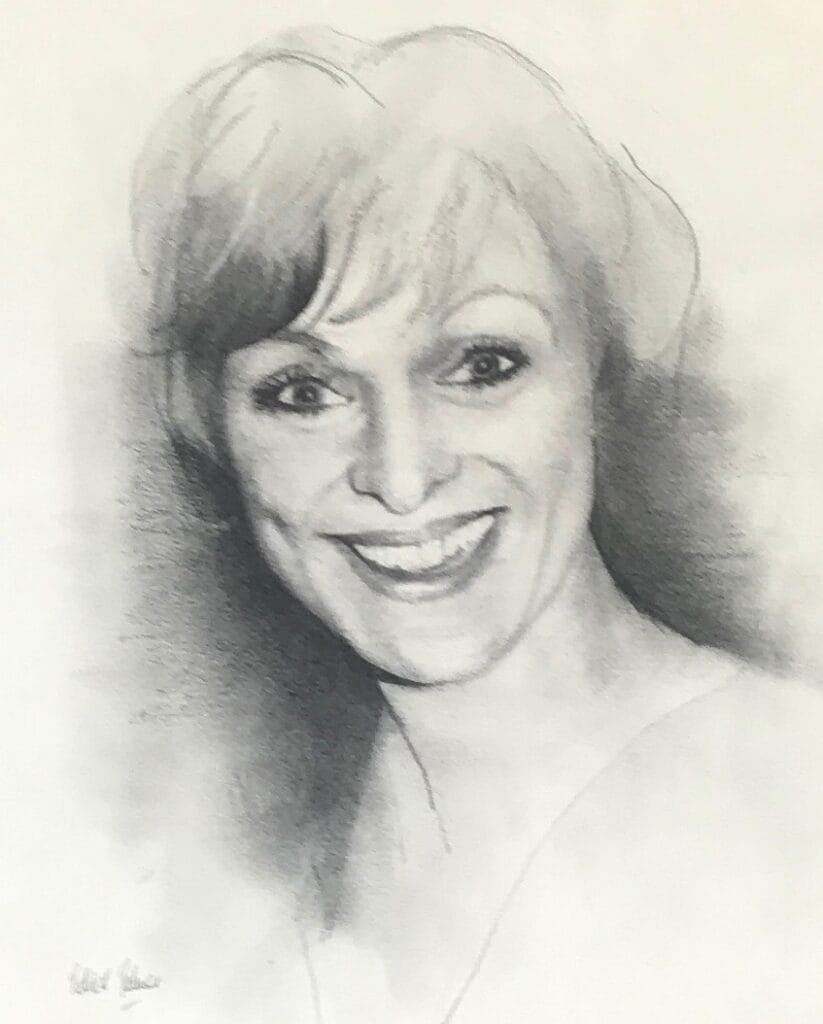 Louise - Portrait Commission (graphite)